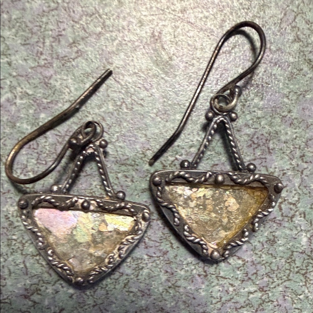 Venetian glass Museum of Modern Art earrings